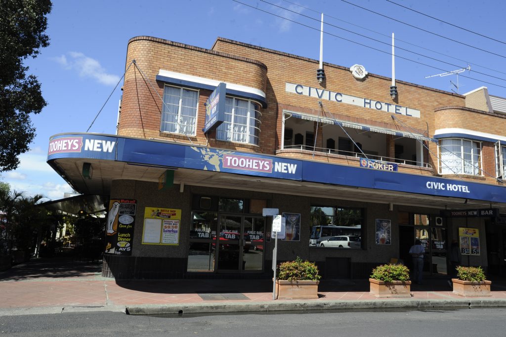 The Civic Hotel, Lismore. The Civic Hotel, Lismore.